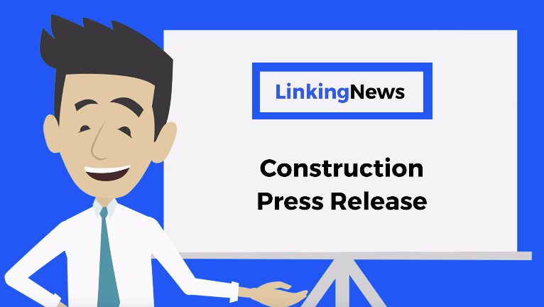 Construction Press Release Format | Construction Press Release Example | Construction Press Release Template